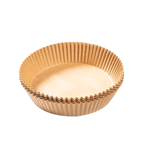 Air fryer special paper square household oil-absorbing paper holder food-grade silicone oil paper plate baking paper pad tin foil pot