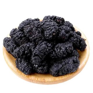 新疆野生黑桑葚免洗无沙桑新疆桑葚干香特级大果直泡茶泡水