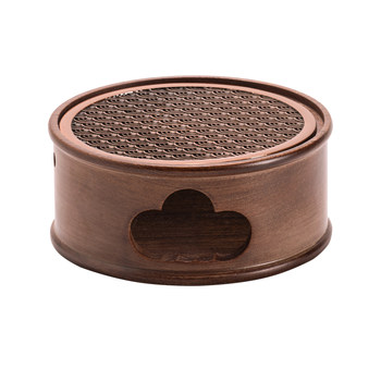 ເຕົາອົບຊາເຕົາຊາທຽນ walnut ຊຸດຊາ
