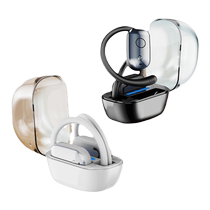 Bluetooth headset wireless ear-hanging bone conduction non-ear open 2024 new noise reduction sports running