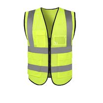 Traffic light reflective vest breathable mesh sanitation vest construction site construction reflective night riding fluorescent reflective clothing