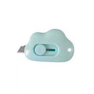 Многофункциональный милый мини-нож в форме облака, инструмент для вскрытия упаковок, портативный офисный резак для бумаги, удобный студенческий нож, экономящий усилия.