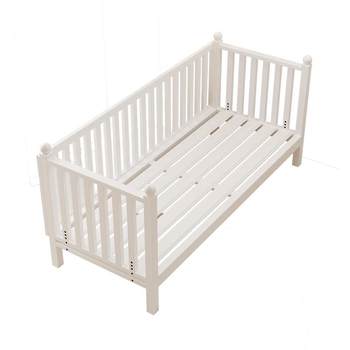 Iron children's bed spliced bed with guardrails adjustable crib baby crib extra wide bedside spliced crib
