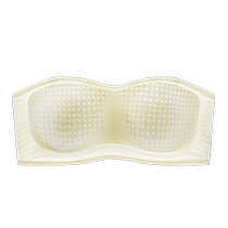 Strapless underwear for women with small breasts summer thin non-slip invisible tube top ice silk seamless back bra