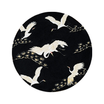 (Self-operated) KENZAKI Carpet Living Room 2024 New Bedroom Bedside Carpet Round Green Light Luxury