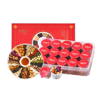 Huazhenghua 24 flavor donkey hide gelatin rose goddess tea red dates longan wolfberry 500g gift box soak in water to drink Chinese Valentines Day souvenir