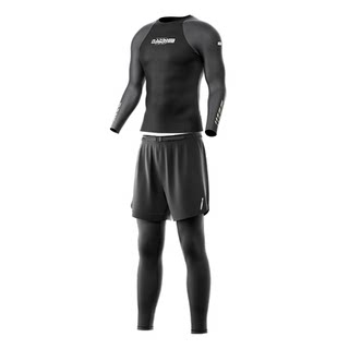 Men's long-sleeved trousers sun protection swimsuit suit teenagers