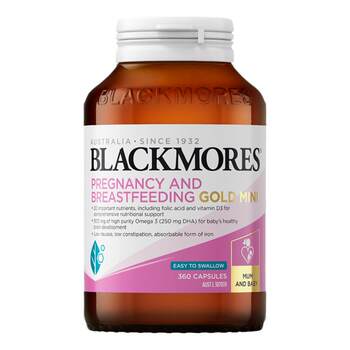 Aojiabao blackmores pregnant gold folic acid nutrient mini capsules 360 active official