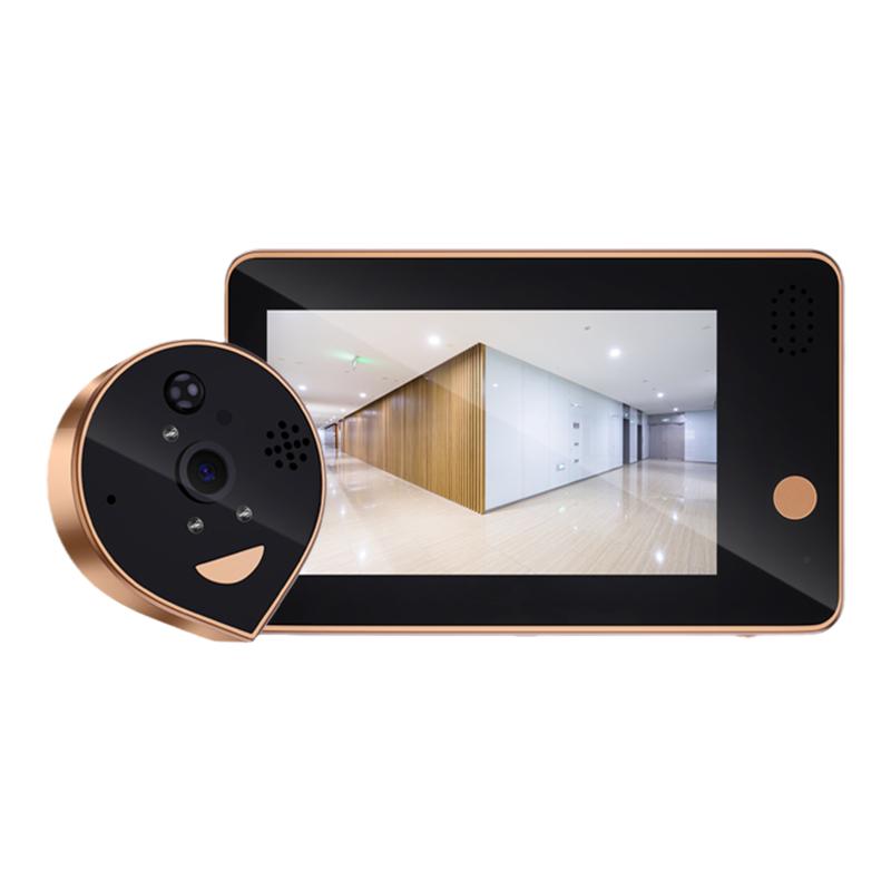 Video doorbell electronic cat eye mobile phone remote intercom