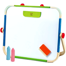 Hape drawing board double-sided writing board magnetic graffiti board whiteboard 3-6 years old children baby boys and girls home blackboard