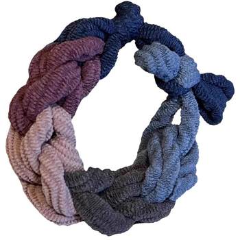 Braided bow hair rope, hair tie, rubber band, ball hair accessories, new internet celebrity high ponytail headwear for women