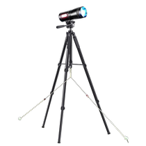 Laser cannon night fishing light bracket floor-standing tripod fishing light fishing special pan-tilt flashlight tripod