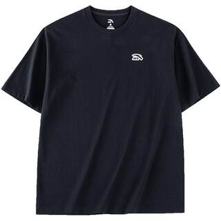 Anta couple's pure cotton short-sleeved t-shirt top