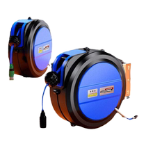 Air drum automatic telescopic hose reel water pipe water drum reel small rewinding electric drum reel auto repair steam drum car wash