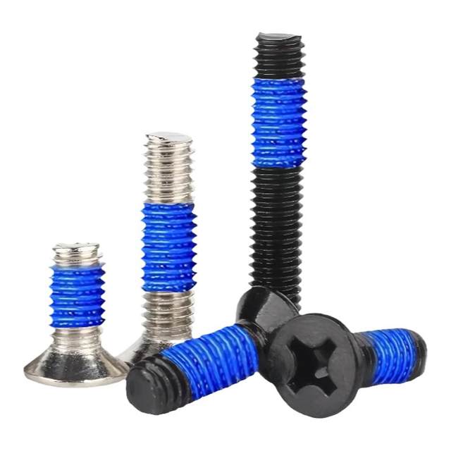 Counterhead cross dispensing screw iron nickel plating machine teeth KM