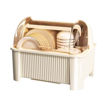 Household dish storage box kitchen drain rack