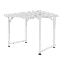 Anticorrosive wood grape trellis outdoor courtyard climbing pergola outdoor pavilion villa yard solid wood pavilion awning corridor