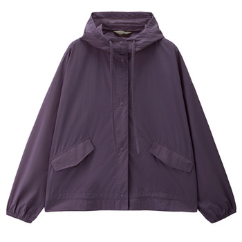 Giordano hooded ເສື້ອກັນຫນາວກັນນ້ໍາເຢັນ