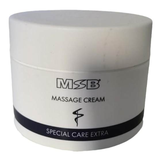 The owner recommends the German MSB diamond massage cream, the face of the body is firm, brightening, conditioning, cleaning closed mouth 200ml