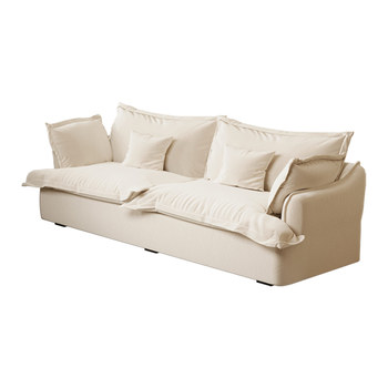 Flower petal cloud fabric sofa living room small apartment Flower petal cloud fabric sofa living room small apartment