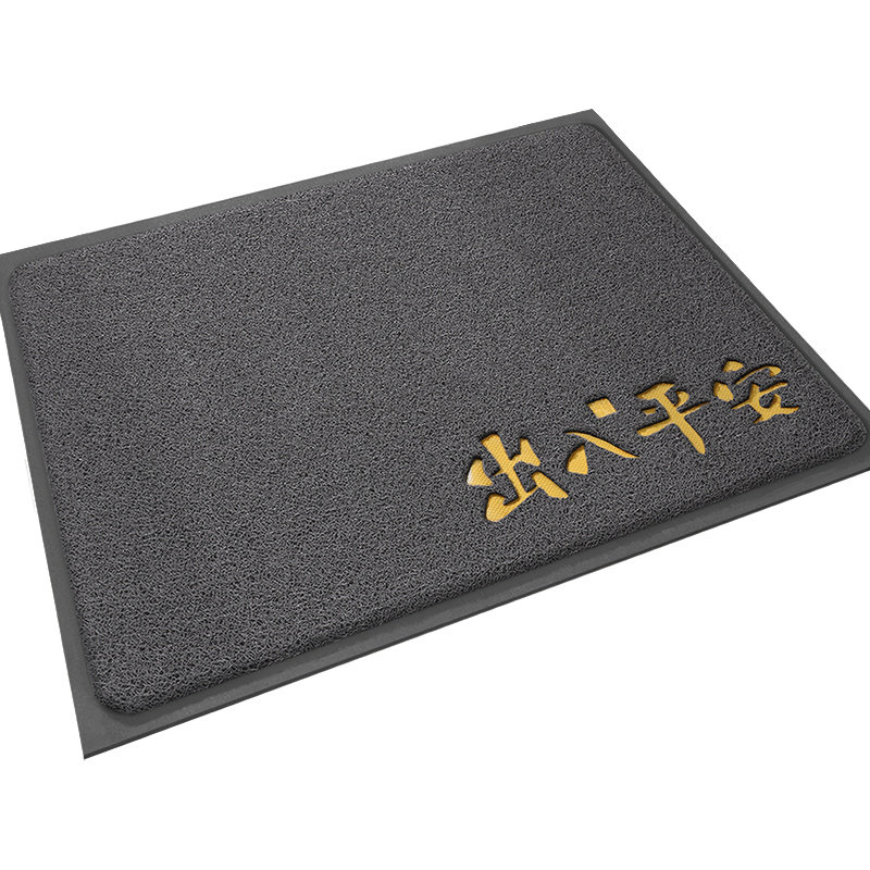 Floor mat, entrance door mat, wire loop, anti-slip door carpet