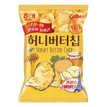 Haitai korean honey butter potato chips star style