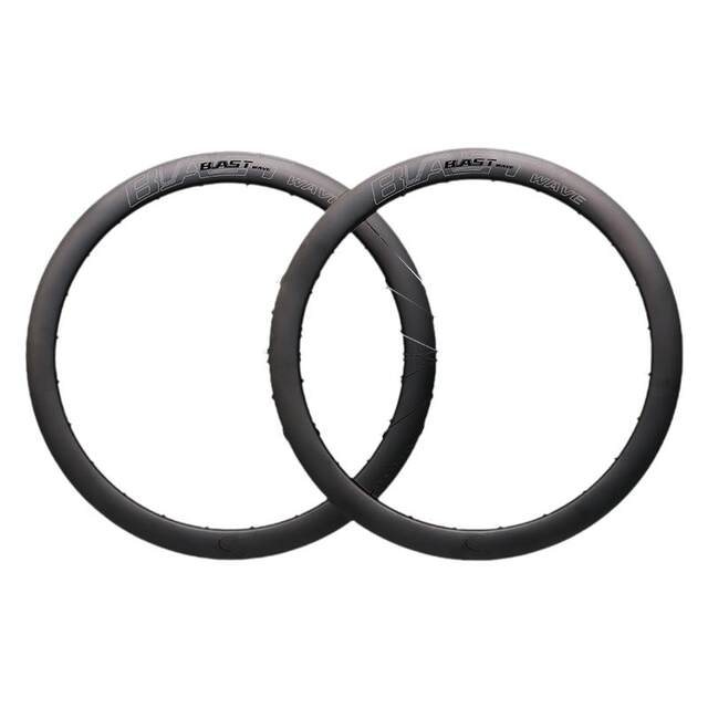 Shockwave bicycle wheelset carbon fiber