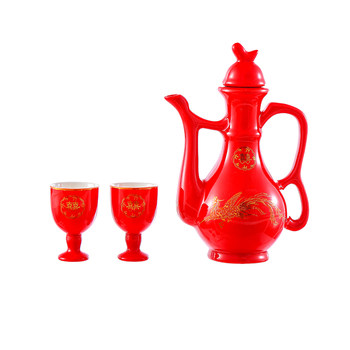 Chinese wedding wine wine distributor set