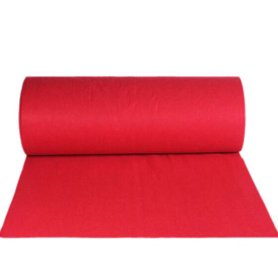 Red carpet disposable wedding non-slip and wear-resistant