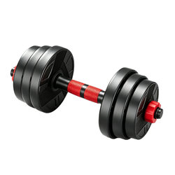 Dumbbells for Men, Home Fitness Equipment, Adjustable Weight, Youth Barbell Kettlebell, Student Dormitory Combination Set