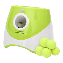 Ball server pet dog automatic pitching machine ball server tennis ball bite-resistant puppy walking side animal products boredom relief toys