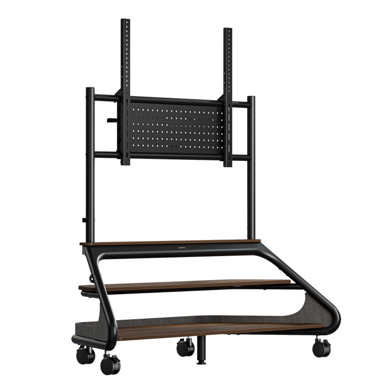 North Arc movable large-size floor-standing bracket storage rack adapted to TV 65-100 inches FS800MAX