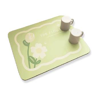 Youqin desktop with strong absorbency kitchen countertop drain mat