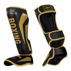 Leg Guards for Martial Arts, Children's Boxing Training, Muay Thai Ankle Guards, Shin Guards, Instep Guards, Adult Fighting Leg Guards