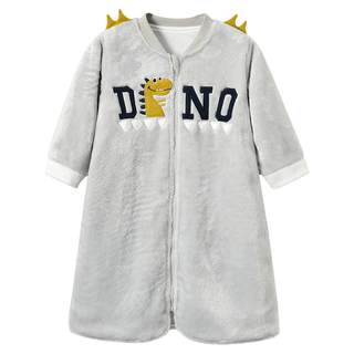 Children's nightgown winter pajamas coral velvet autumn and winter thickened