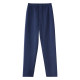 Soft cotton pajamas loose deep elastic waist