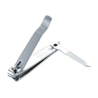 Strong man nail clipper large flat tip with grinder