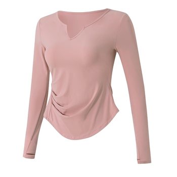 Autumn and winter sports running fitness clothing yoga clothing tops