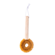(self-employed) Japanese kitchen pan brushed home hearth cleaning brush oil removed without dipping oil easy to wash the brush dishes