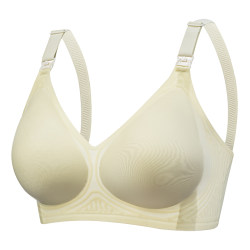 Catren Maternity Nursing Bra Women's Anti-sagging Gathering Special Postpartum Breastly Breeding With Breastly Antibacterial Bra Spring and Summer Thin Style