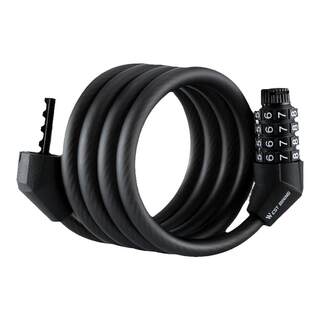 西骑者自行车防盗密码锁公路山地车钢缆锁电动车便携式骑行装备