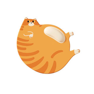 Cat pattern cute mouse pad wrist pad