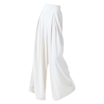 Modern dance pants womens dance pants straight-leg pants Chinese dance practice body pants classical dance clothes elegant wide-leg pants