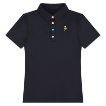 (Same style as Sui Xiang) Castelbajac golf womens short-sleeved T-shirt summer fashion lapel Polo shirt