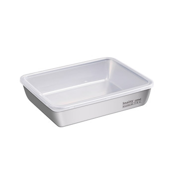 Square disc with cover rectangular 316 stainless steel square disc