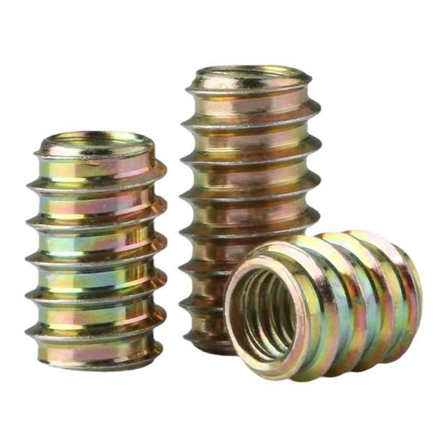 Inner and outer tooth nut furniture embedded nut Zanxun sinker
