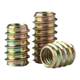 Inner and outer tooth nut furniture embedded nut Zanxun sinker