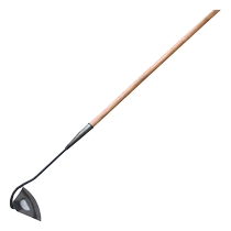 German quality weeding artifact hoe large and small agricultural land reclamation long-handled old-fashioned hoe hollow soil leakage shovel grass