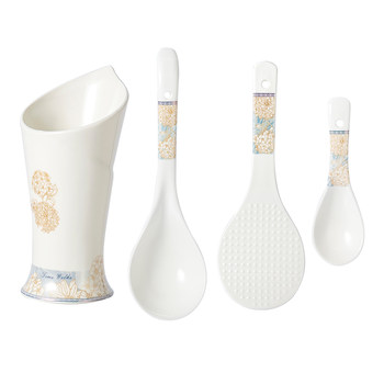 Double gun chinese style ceramic chopstick storage box drain