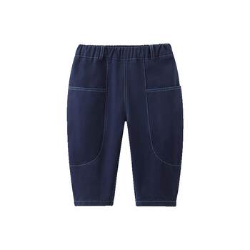 ແບບວິທະຍາໄລ qiqi ໝີ pants ເດັກນ້ອຍຝ້າຍບໍລິສຸດພາກຮຽນ spring ແລະດູໃບໄມ້ລົ່ນເດັກນ້ອຍຜູ້ຊາຍບາດເຈັບແລະ pants ໂຮງຮຽນເຄື່ອງແບບນັກຮຽນ pants ກິລາ pants